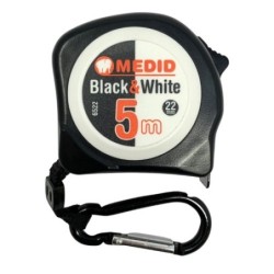 FLEXOMETRO BALCK AND WHITE 5 METROS